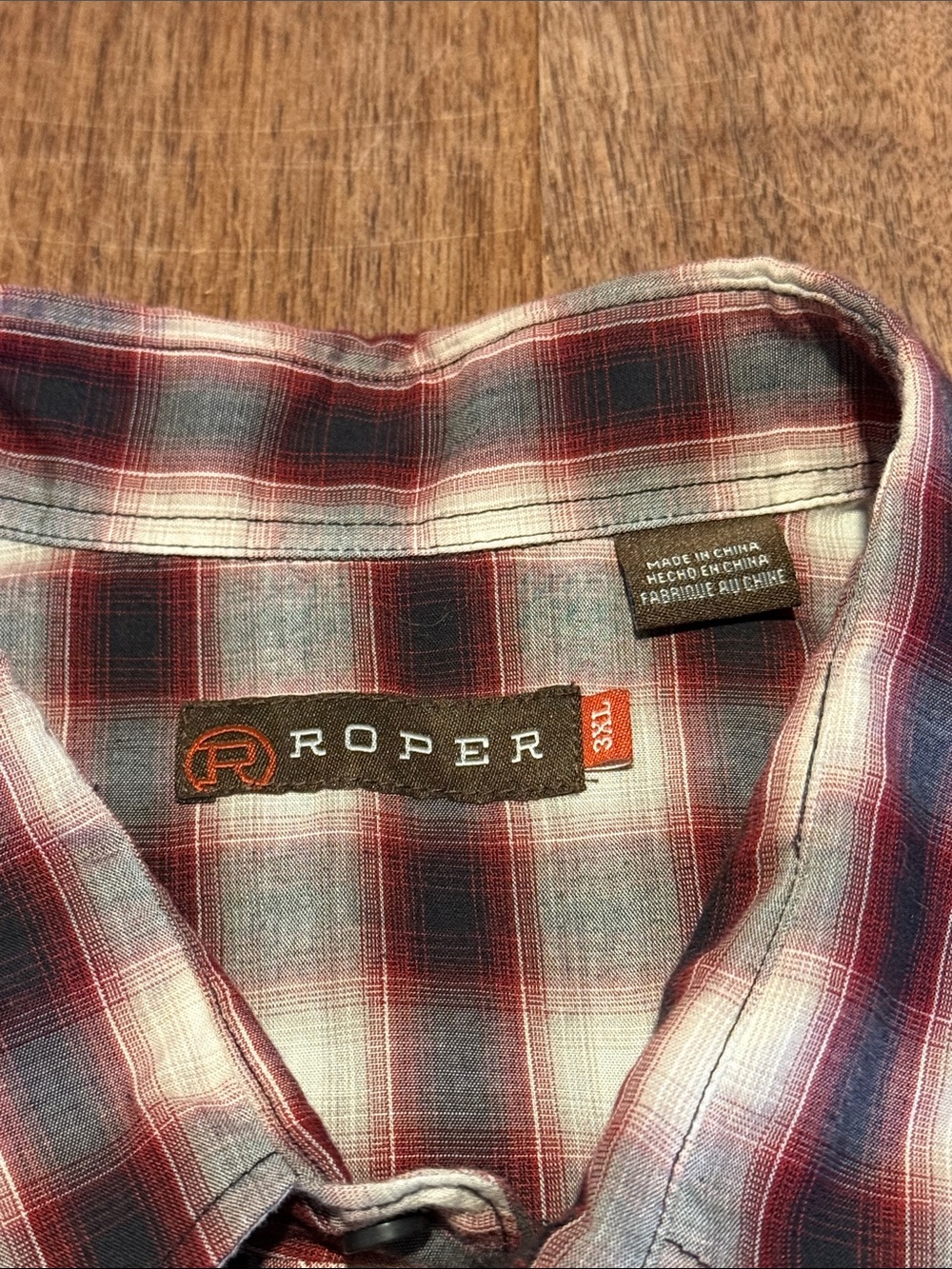 ROPER Western Shirt - 3XL - Picture 2 of 11